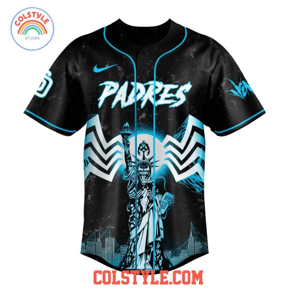 San Diego Padres Marvel’s Venom Baseball Jersey