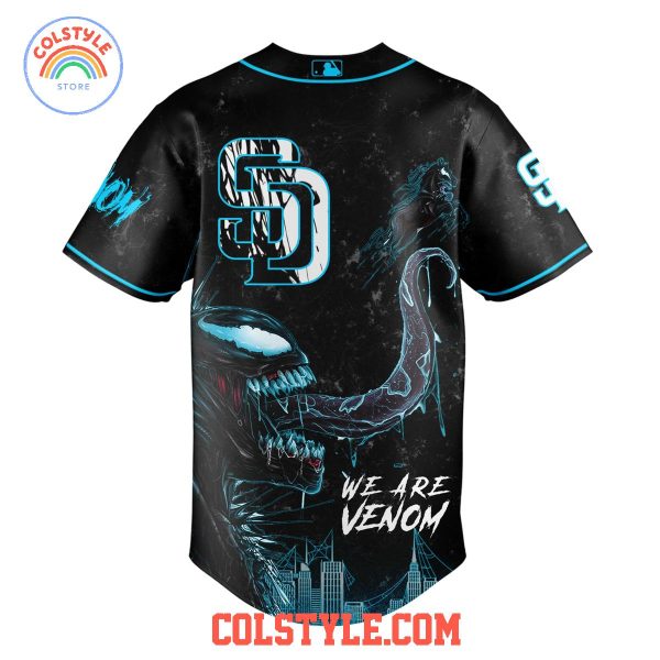 San Diego Padres Marvel’s Venom Baseball Jersey